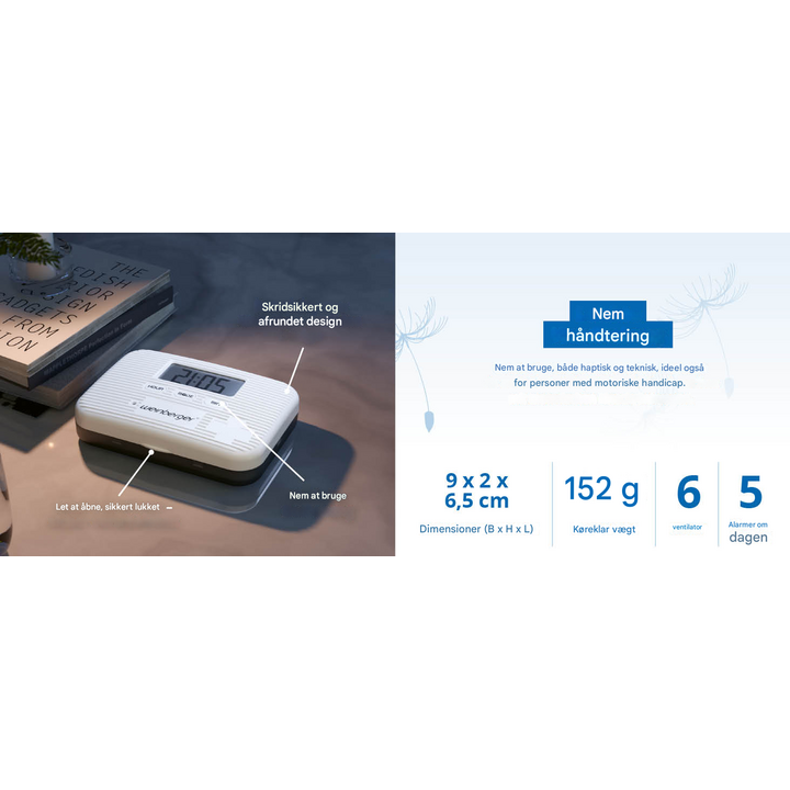 Alarm-doset til daglig medicin