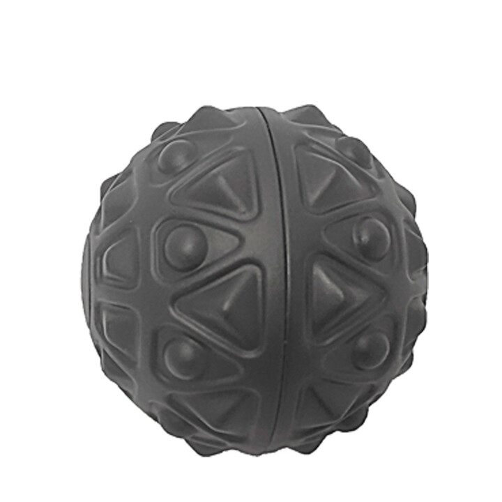 Massagebold med to funktioner og gummioverflade