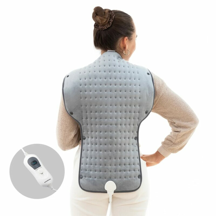 Varmetæppe 3-i-1 til opvarmning og afslapning af kroppen