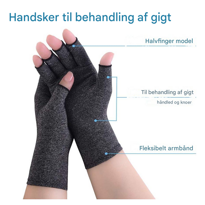 Kompressionshandsker til artrose og håndsmerter