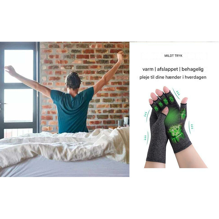 Kompressionshandsker til artrose og håndsmerter