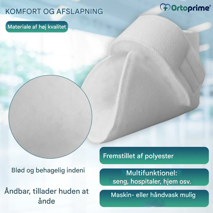 Ortopædisk hæl pude til forebyggelse af tryksår (2 stk)