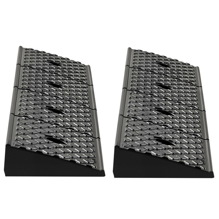 Kumikynnyssilta 2 kpl, 50,8 mm nostokorkeus, 15 t kantavuus, vedenpoistokanava, malli 38659LG3