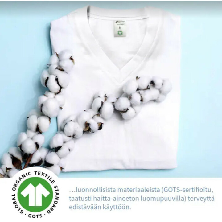 Kuorsauksen estävä t-paita