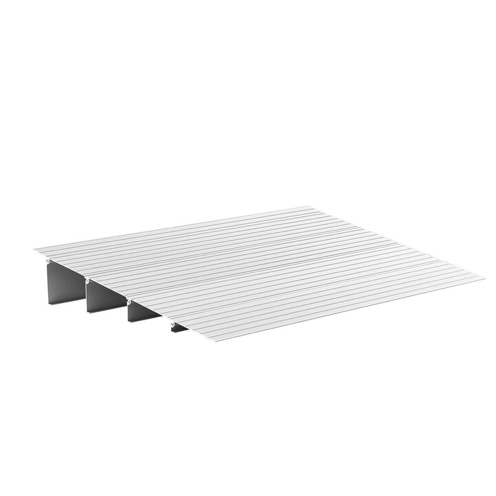 Ovikynnysramppi 115 mm nousu 6063-T5 alumiini 4 osaa 363 kg pyörätuolille ja rollaattorille