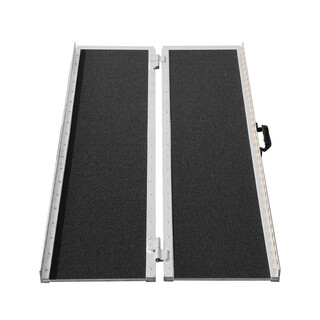 B rbar sammenklappelig k restolsrampe 183 cm 363 kg aluminium til d rtrin trapper og d råbninger