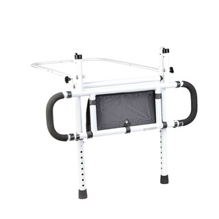 Senge st ttebj lke til voksne 180 drejbar justerbar h jde 730 1030 mm skridsikkert greb opbevaringslomme LQX 110050