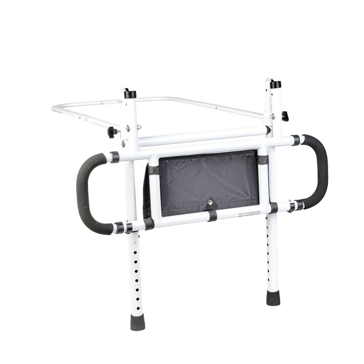 Senge st ttebj lke til voksne 180 drejbar justerbar h jde 730 1030 mm skridsikkert greb opbevaringslomme LQX 110050