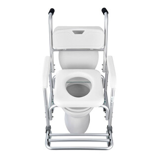 FBL760637 4 i 1 wc stol på hjul natbord k restol forh jet wc s de og bruse stol maks 159 kg