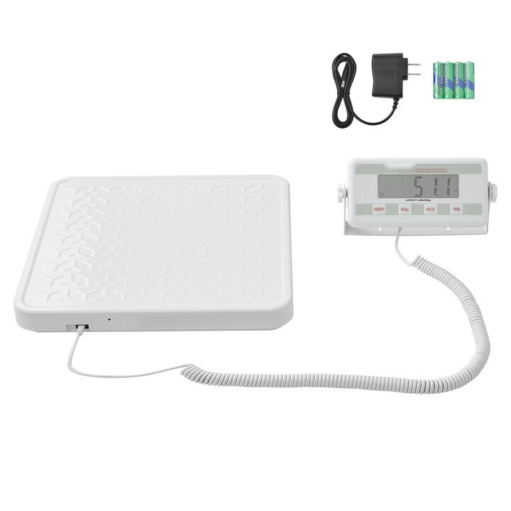 Kannettava digitaalinen lääkärivaaka SF-891, ruostumaton teräs, liukumaton alusta, max 200 kg