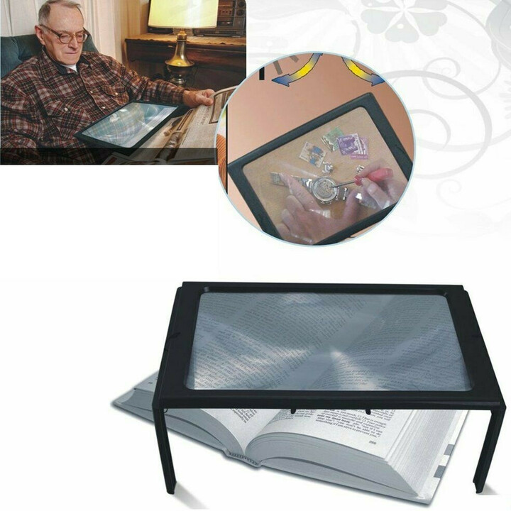 Forstørrelsesglas med ben