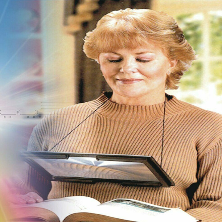 Forstørrelsesglas med ben