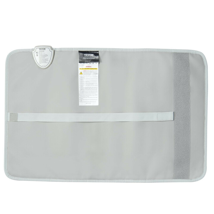 Infrar d varmemåtte H11S2 med 52 jade sten og 20 turmalin sten 607 400 mm