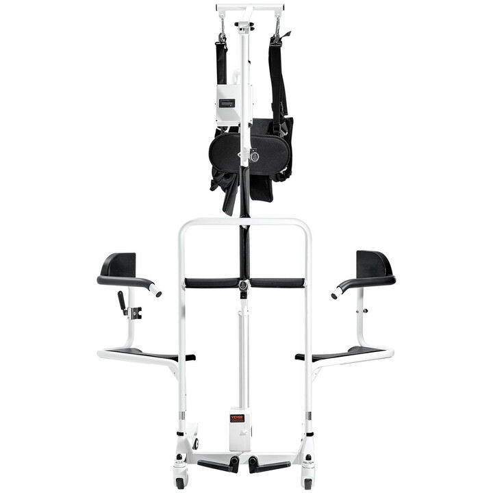 XFL QX YW03 elektrisk l fte og overf rselsstol 5 i 1 bruse og wc stol l fteb lte hvid sort 100 kg kapacitet