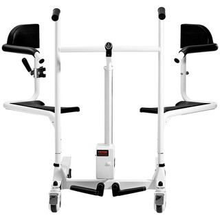 Elektrisk patientl fter og flytbar stol med underbakke 180 delbart s de IPX44 låsbare hjul belastning 100 kg