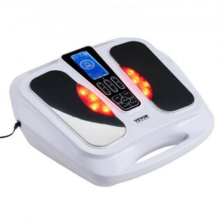 AST 300L fodcirkulationsstimulator med varme EMS og TENS fodmassageapparat 25 tilstande 50 intensiteter