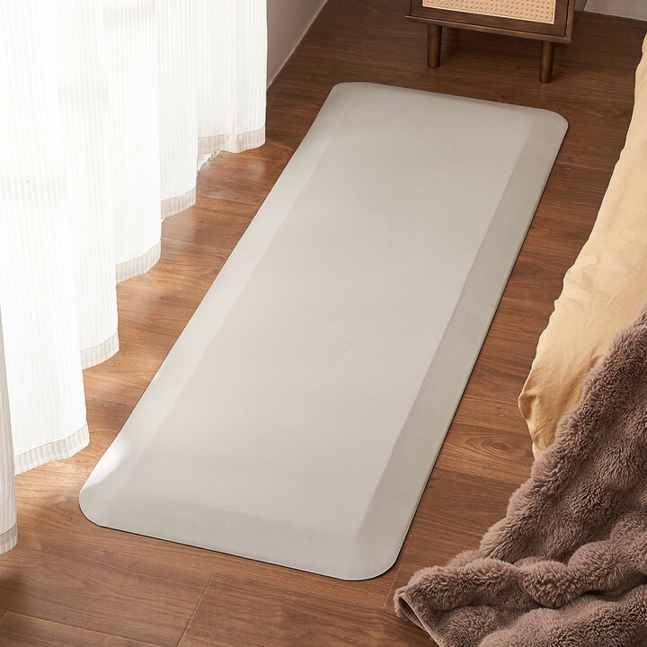 Kaatumismatto ikääntyneille ja potilaille, harmaa, 609,6 × 1778 mm, 19,05 mm, PVC + PU-vaahto, liukuestopohja