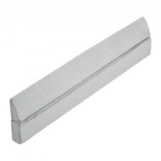Kilepude til sengehoved 1525 x 152 x 152 mm 25D skum grå glidesikker bund