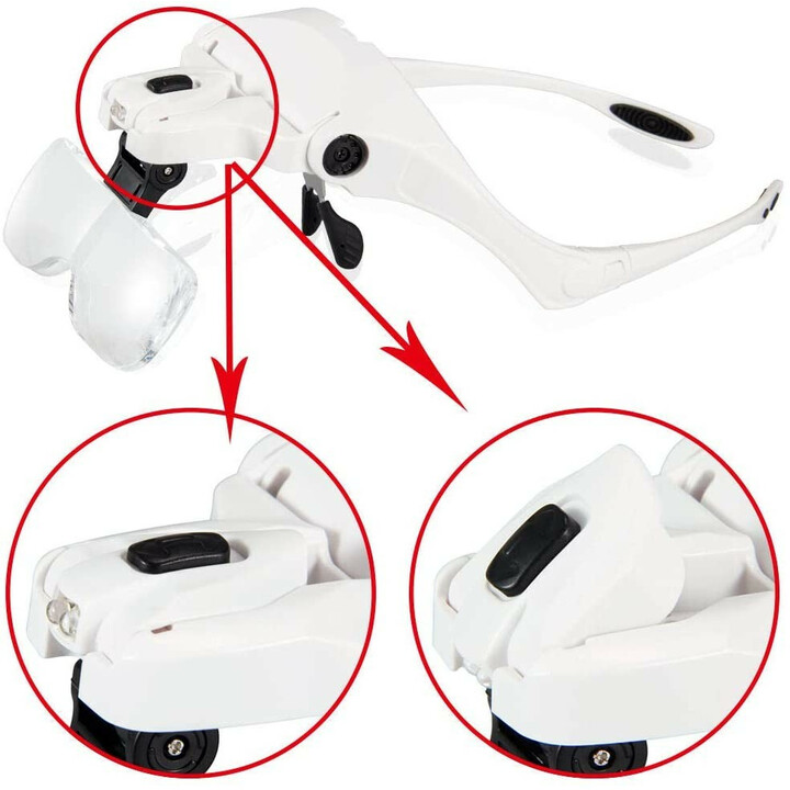 Håndfri forstørrelsesglas