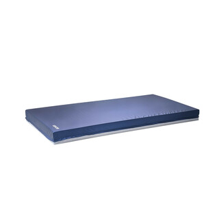Plejemadras til hospitalseng 295 kg to lags skum vandt t PU betr k 2030 x 1067 x 153 mm perlehvid