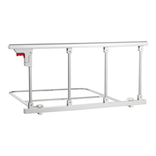Sammenklappelig sengebj lke hvid 97 cm HFK 5115 1 metal 975 mm x 805 mm x 445 mm