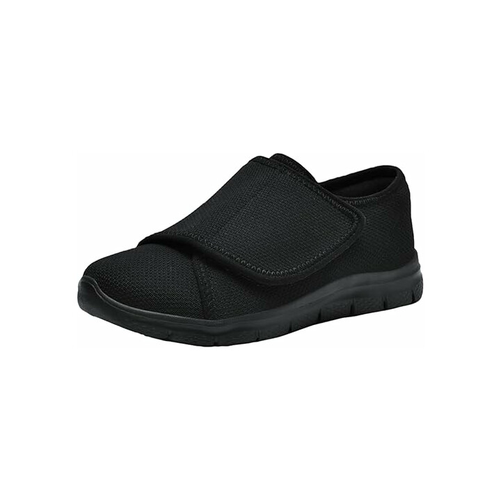 Justerbare gåsko med bred pasform
