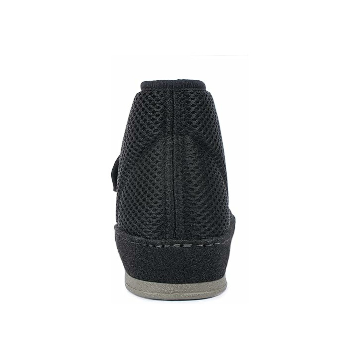 Bred sko med velcro og helt åbent design