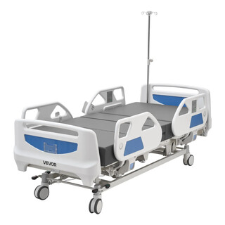 5-funktions fuldelektrisk hospitalsseng 250 kg med Cardiac Chair og HLR-funktion